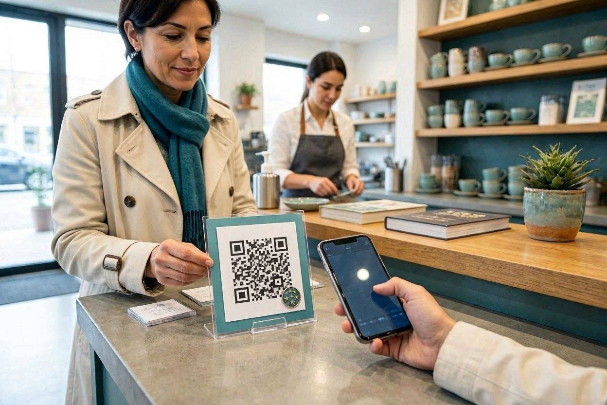 Conseguir más reseñas en Google con código QR